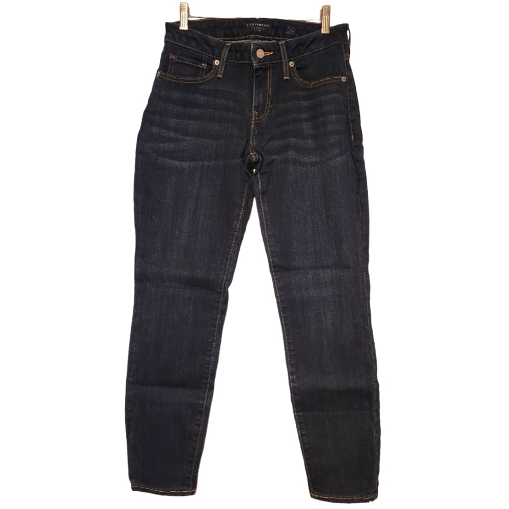 Lucky Brand Low Rise Skinny Lolita Dark Wash Jeans Size 6 Regular